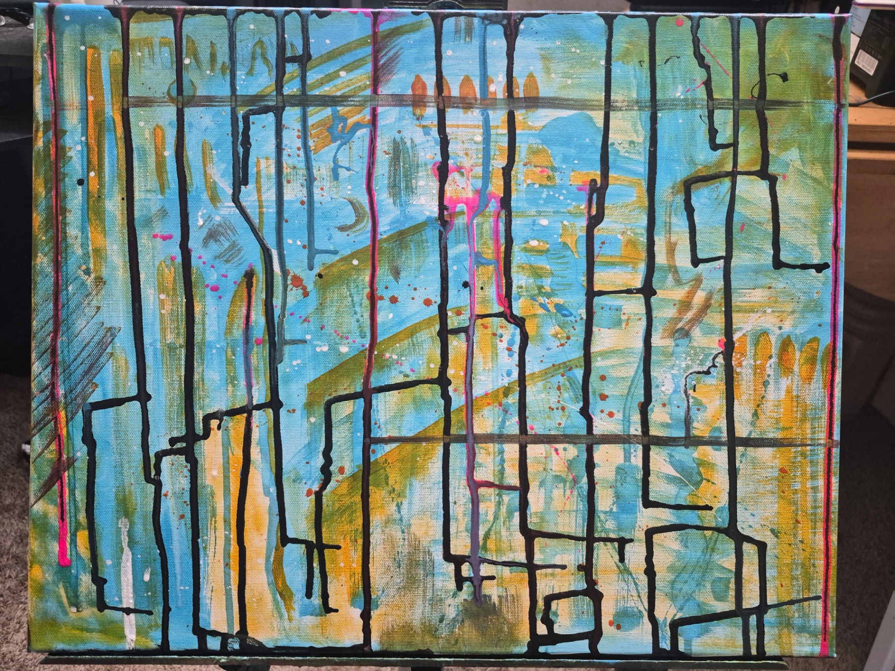 Circuit Rain, Teal Hour